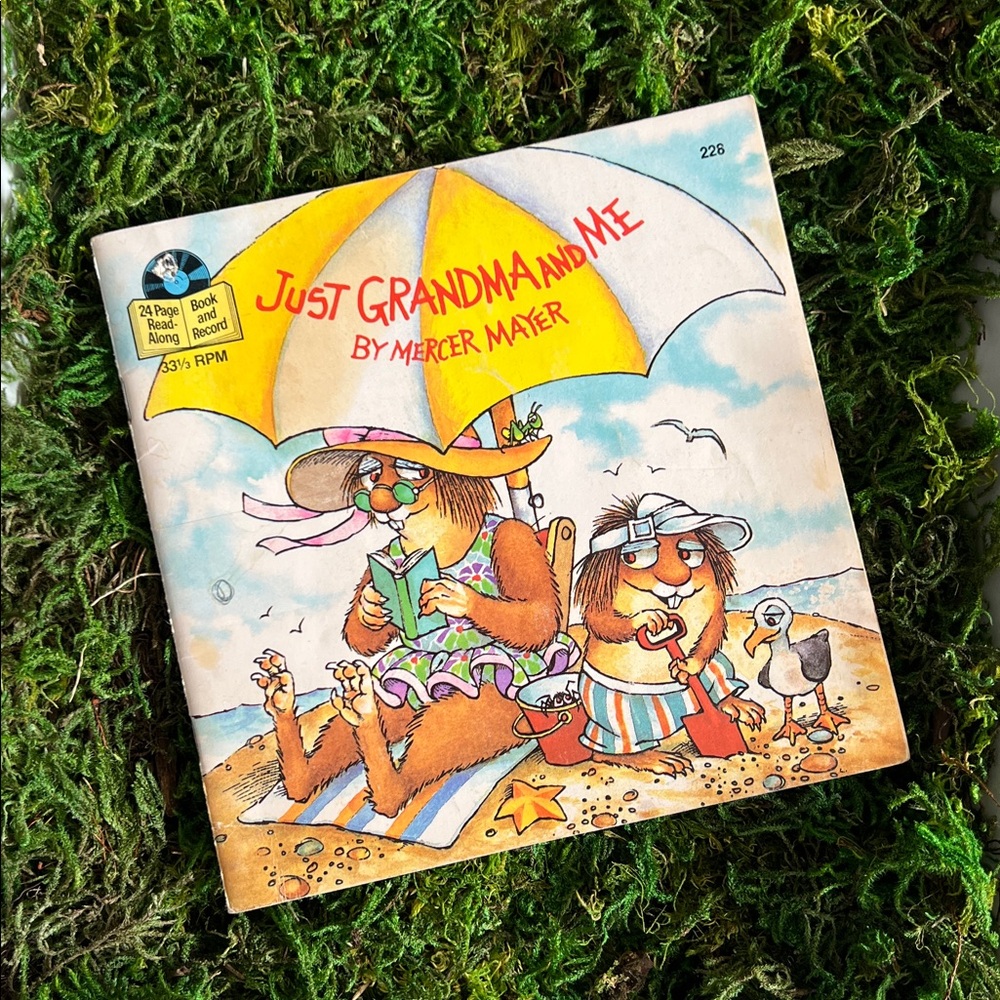 VINTAGE LittleCritters Grandma & Me book & record set See Hear Read-along 1970’s - Picture 5 of 17